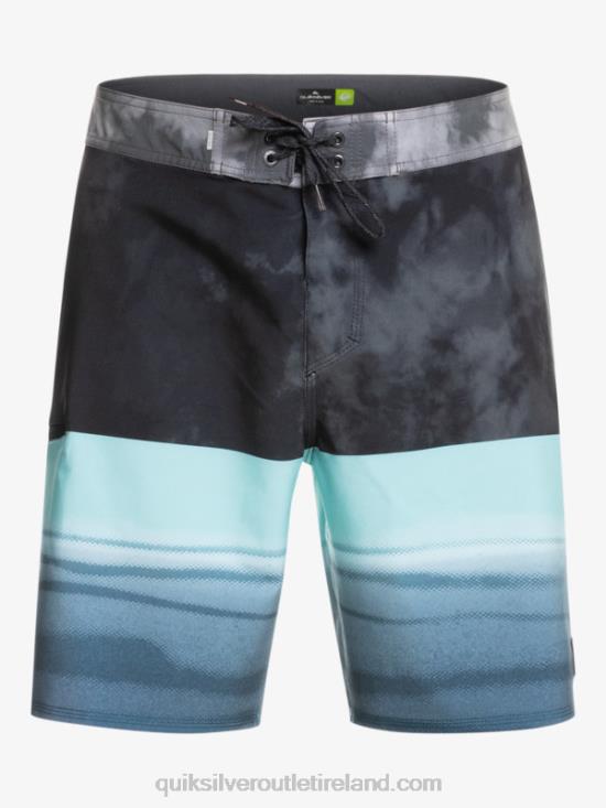 Men Quiksilver SurfSilk Five-0 19 Boardshorts N02TD1798 black