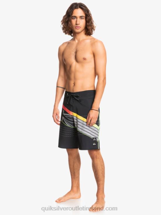 Men Quiksilver SurfSilk Hawaii Core 20 Boardshorts N02TD1887 black