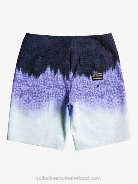 Men Quiksilver SurfSilk Hawaii Homegrown Faded 20 Boardshorts N02TD1611 jacaranda