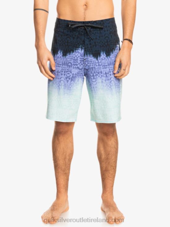 Men Quiksilver SurfSilk Hawaii Homegrown Faded 20 Boardshorts N02TD1611 jacaranda
