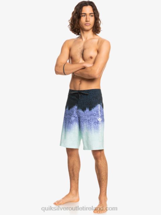 Men Quiksilver SurfSilk Hawaii Homegrown Faded 20 Boardshorts N02TD1611 jacaranda