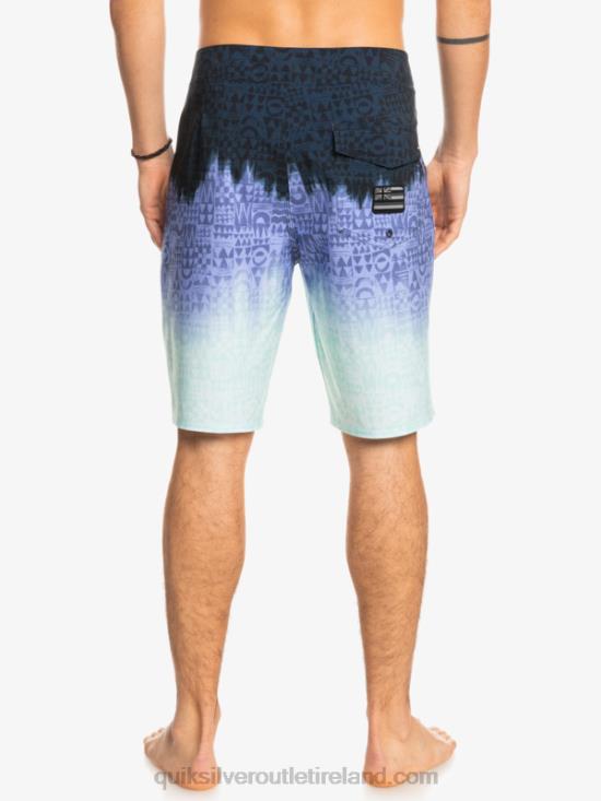 Men Quiksilver SurfSilk Hawaii Homegrown Faded 20 Boardshorts N02TD1611 jacaranda