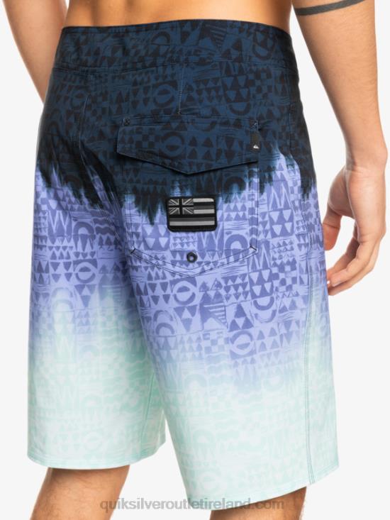 Men Quiksilver SurfSilk Hawaii Homegrown Faded 20 Boardshorts N02TD1611 jacaranda