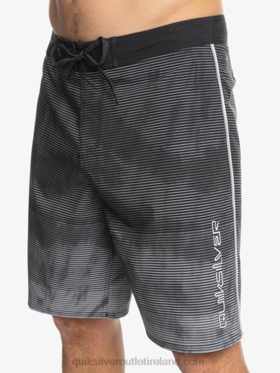 Men Quiksilver SurfSilk Massive 20 Boardshorts N02TD1593 black