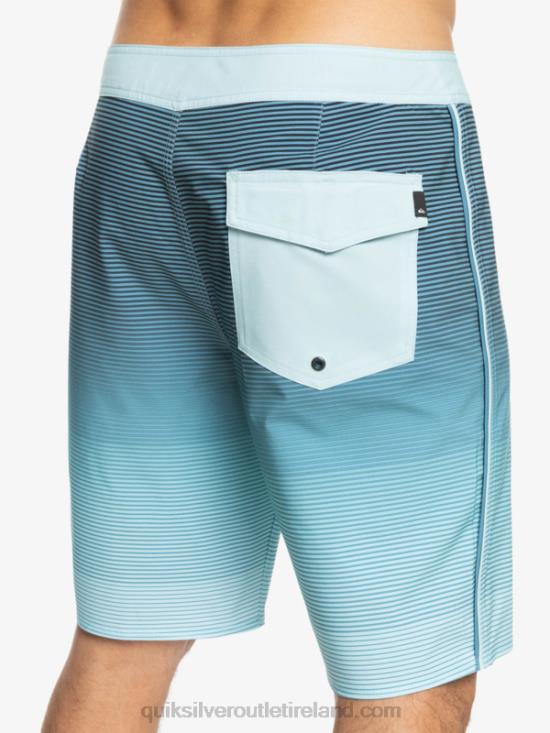 Men Quiksilver SurfSilk Massive 20 Boardshorts N02TD1594 iced aqua