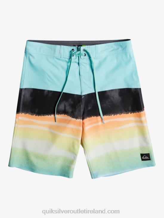 Men Quiksilver SurfSilk Panel 20 Boardshorts N02TD1463 angel blue