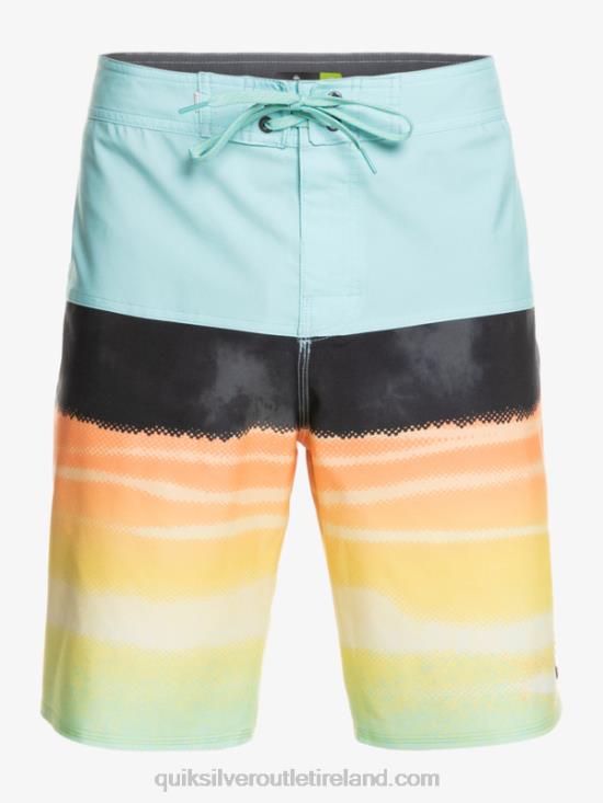 Men Quiksilver SurfSilk Panel 20 Boardshorts N02TD1463 angel blue