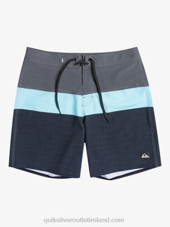 Men Quiksilver SurfSilk Panel 20 Boardshorts N02TD1464 black