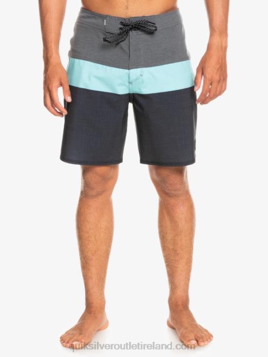 Men Quiksilver SurfSilk Panel 20 Boardshorts N02TD1464 black