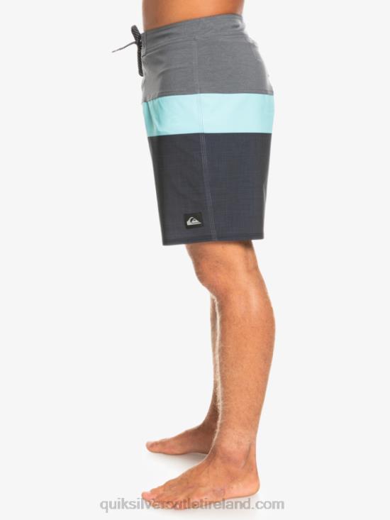 Men Quiksilver SurfSilk Panel 20 Boardshorts N02TD1464 black