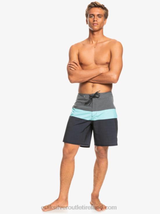 Men Quiksilver SurfSilk Panel 20 Boardshorts N02TD1464 black