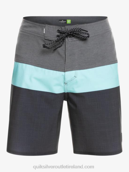 Men Quiksilver SurfSilk Panel 20 Boardshorts N02TD1464 black