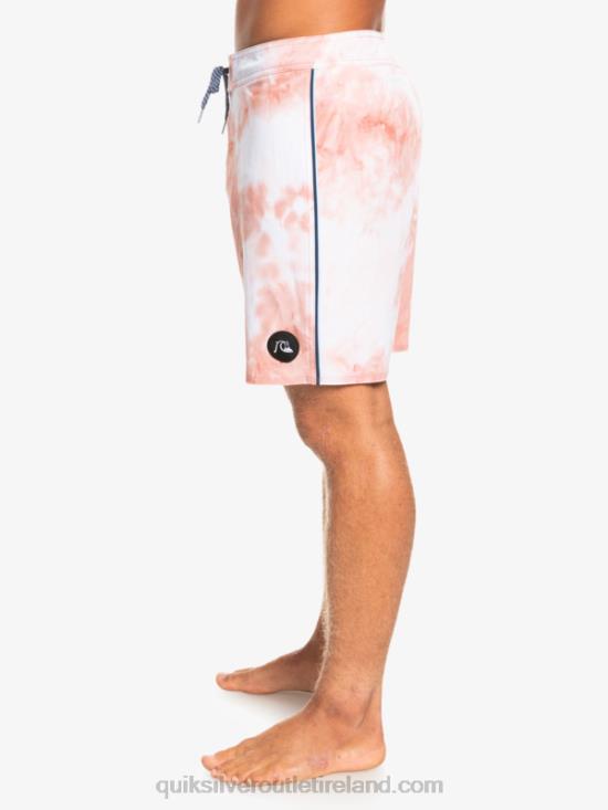 Men Quiksilver SurfSilk Piped 18 Boardshorts N02TD1753 rosette