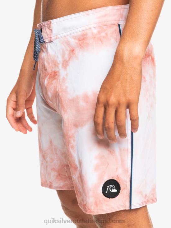 Men Quiksilver SurfSilk Piped 18 Boardshorts N02TD1753 rosette