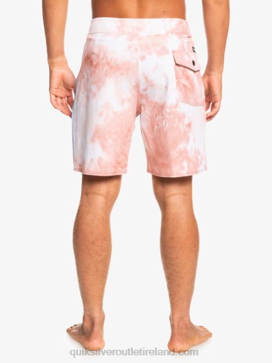 Men Quiksilver SurfSilk Piped 18 Boardshorts N02TD1753 rosette
