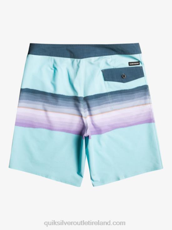 Men Quiksilver SurfSilk Resin Tint 19 Boardshorts N02TD1438 angel blue