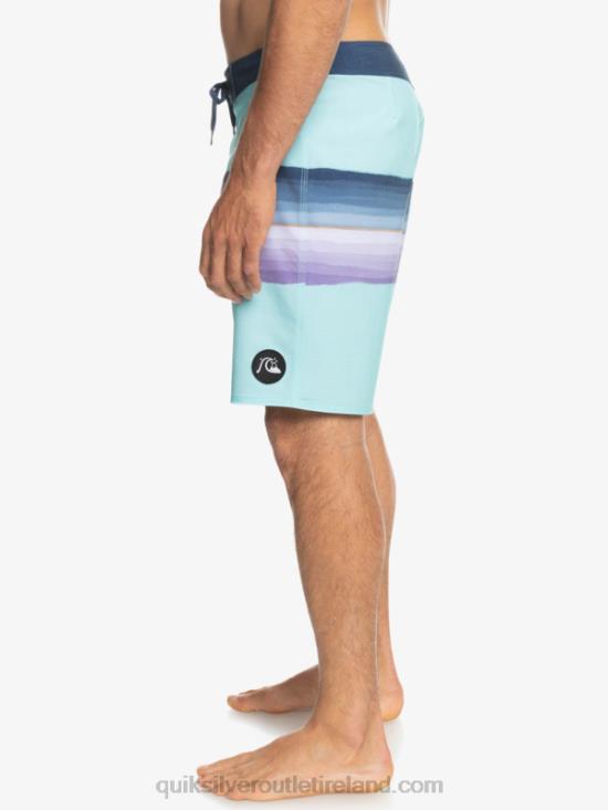 Men Quiksilver SurfSilk Resin Tint 19 Boardshorts N02TD1438 angel blue