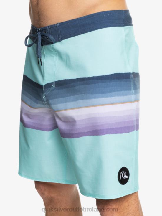 Men Quiksilver SurfSilk Resin Tint 19 Boardshorts N02TD1438 angel blue