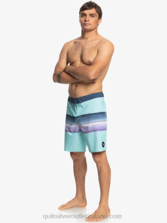Men Quiksilver SurfSilk Resin Tint 19 Boardshorts N02TD1438 angel blue