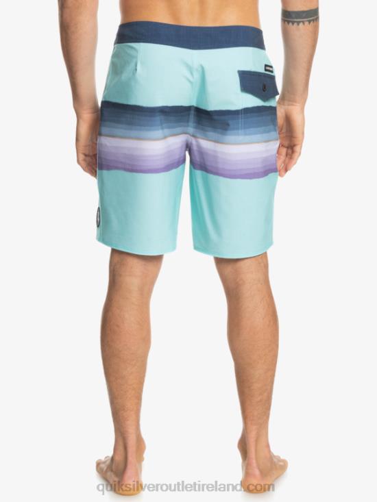 Men Quiksilver SurfSilk Resin Tint 19 Boardshorts N02TD1438 angel blue