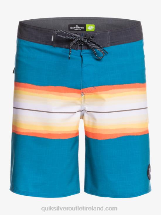 Men Quiksilver SurfSilk Resin Tint 19 Boardshorts N02TD1439 seaport