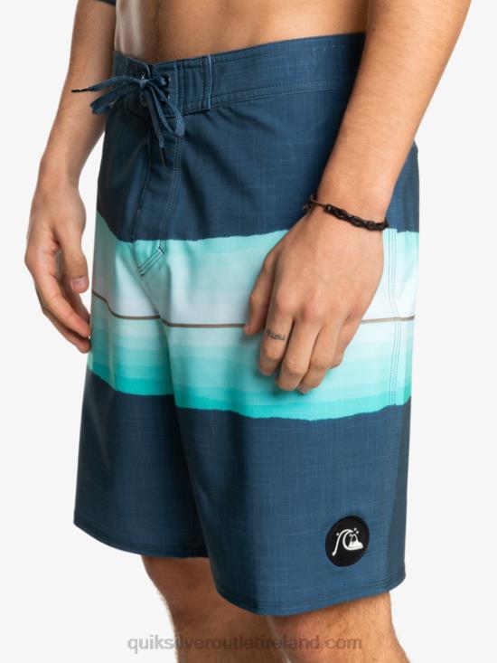 Men Quiksilver SurfSilk Resin Tint 19 Boardshorts N02TD1441 insignia blue