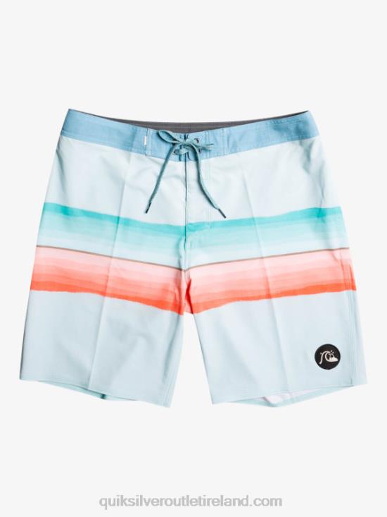Men Quiksilver SurfSilk Resin Tint 19 Boardshorts N02TD1442 iced aqua