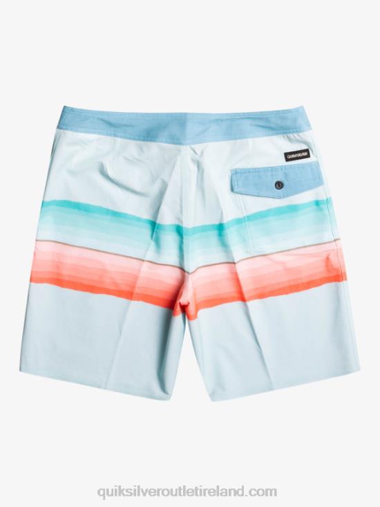 Men Quiksilver SurfSilk Resin Tint 19 Boardshorts N02TD1442 iced aqua