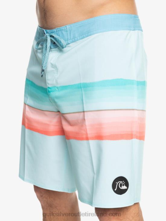 Men Quiksilver SurfSilk Resin Tint 19 Boardshorts N02TD1442 iced aqua
