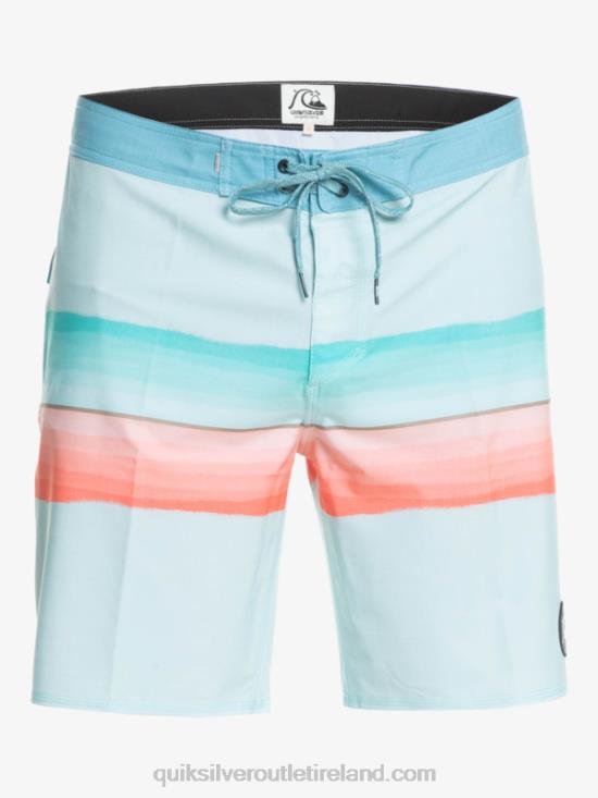 Men Quiksilver SurfSilk Resin Tint 19 Boardshorts N02TD1442 iced aqua
