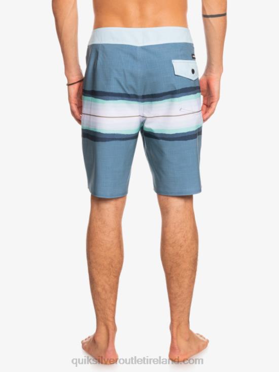 Men Quiksilver SurfSilk Resin Tint 19 Boardshorts N02TD1444 captains blue