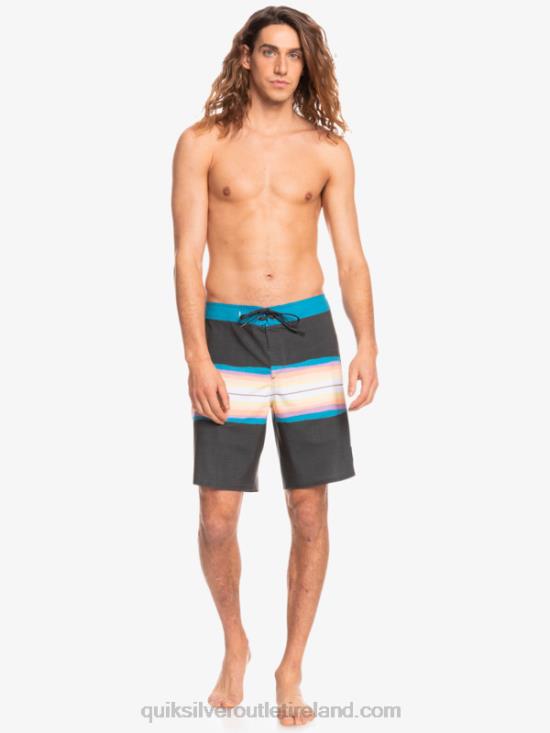 Men Quiksilver SurfSilk Resin Tint 19 Boardshorts N02TD1446 tarmac