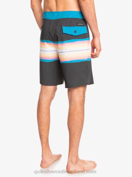 Men Quiksilver SurfSilk Resin Tint 19 Boardshorts N02TD1446 tarmac
