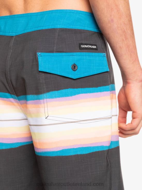 Men Quiksilver SurfSilk Resin Tint 19 Boardshorts N02TD1446 tarmac