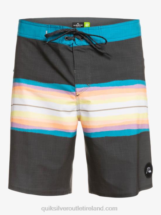 Men Quiksilver SurfSilk Resin Tint 19 Boardshorts N02TD1446 tarmac