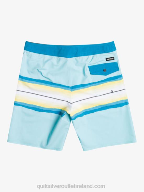 Men Quiksilver SurfSilk Resin Tint 19 Boardshorts N02TD1448 angel blue