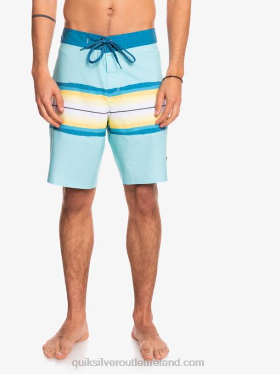Men Quiksilver SurfSilk Resin Tint 19 Boardshorts N02TD1448 angel blue