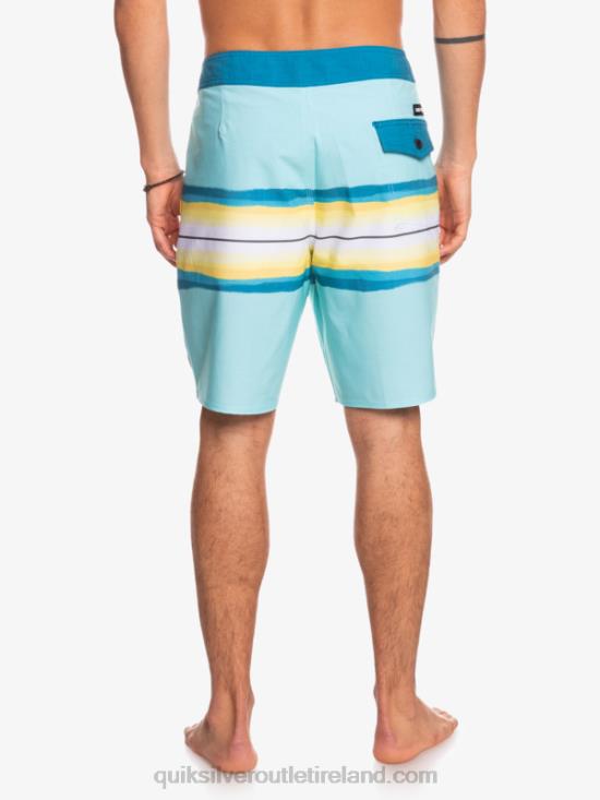 Men Quiksilver SurfSilk Resin Tint 19 Boardshorts N02TD1448 angel blue