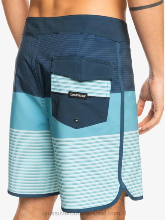 Men Quiksilver SurfSilk Tijuana 19 Boardshorts N02TD1398 insignia blue