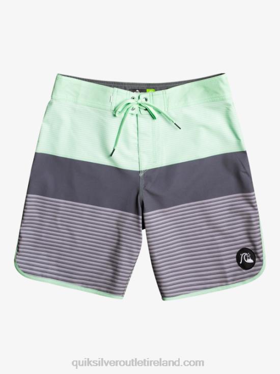 Men Quiksilver SurfSilk Tijuana 19 Boardshorts N02TD1399 iron gate