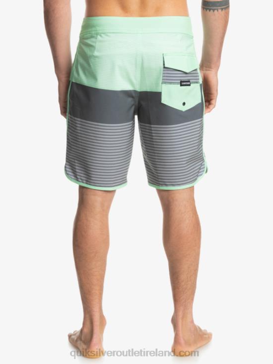 Men Quiksilver SurfSilk Tijuana 19 Boardshorts N02TD1399 iron gate