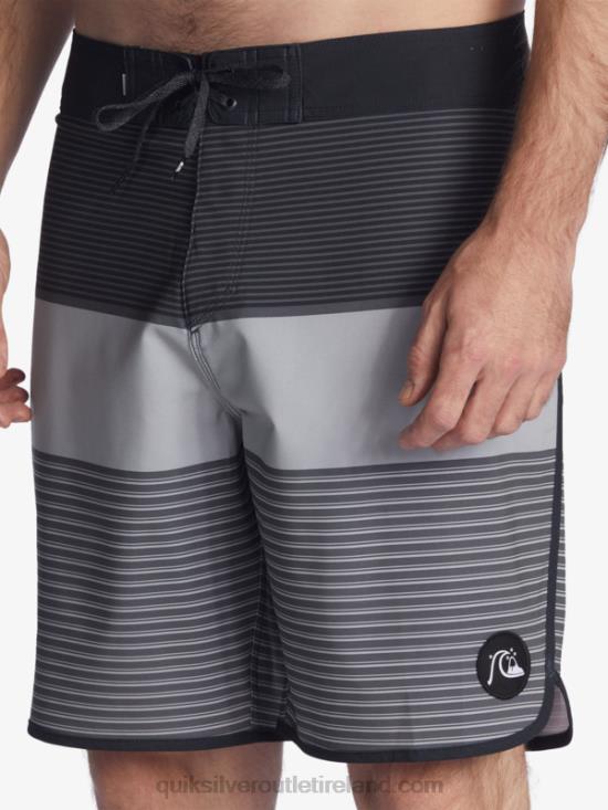 Men Quiksilver SurfSilk Tijuana 19 Boardshorts N02TD1402 black