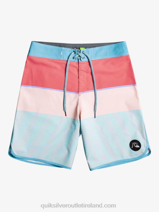 Men Quiksilver SurfSilk Tijuana 19 Boardshorts N02TD1403 delph blue