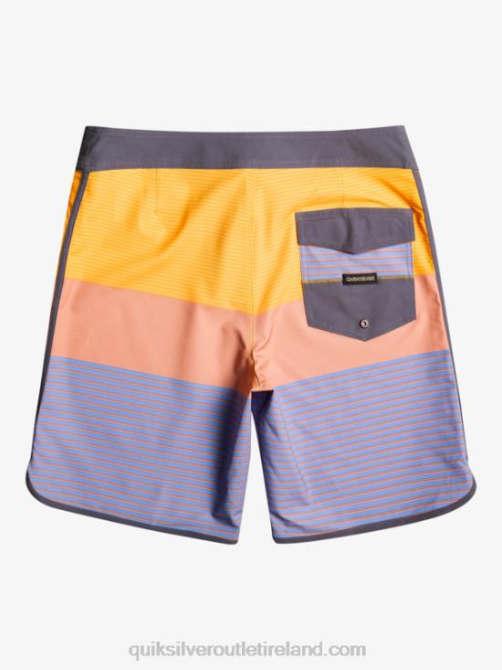 Men Quiksilver SurfSilk Tijuana 19 Boardshorts N02TD1404 golden rod