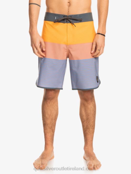 Men Quiksilver SurfSilk Tijuana 19 Boardshorts N02TD1404 golden rod