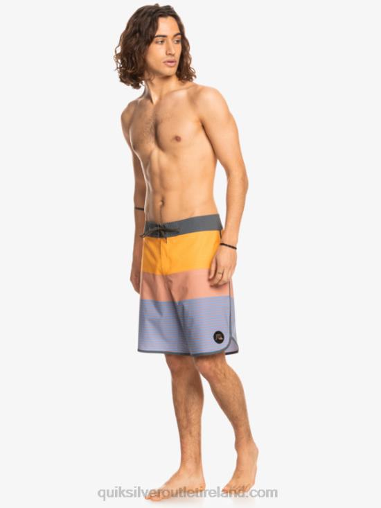 Men Quiksilver SurfSilk Tijuana 19 Boardshorts N02TD1404 golden rod