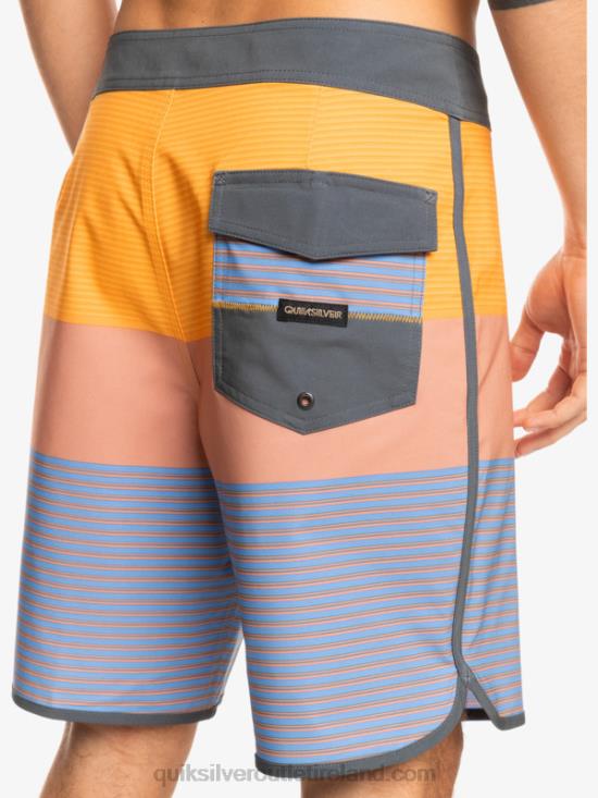 Men Quiksilver SurfSilk Tijuana 19 Boardshorts N02TD1404 golden rod