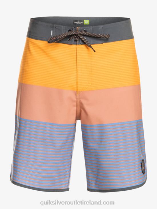Men Quiksilver SurfSilk Tijuana 19 Boardshorts N02TD1404 golden rod