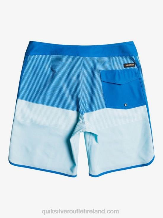 Men Quiksilver SurfSilk Tijuana 19 Boardshorts N02TD1869 classic blue