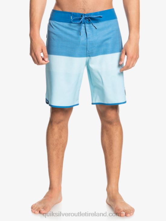 Men Quiksilver SurfSilk Tijuana 19 Boardshorts N02TD1869 classic blue